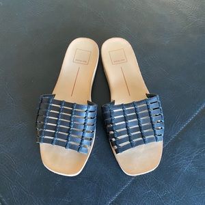 Dolce Vita Black Slides